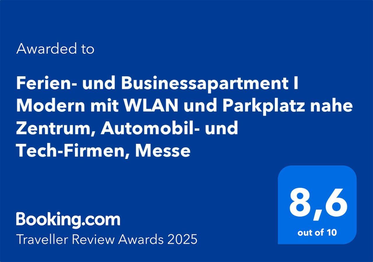 Ferien- Und Businessapartment I Modern Mit Wlan Und Parkplatz Nahe Zentrum, Automobil- Und Tech-Firmen, Messe Renningen Bagian luar foto